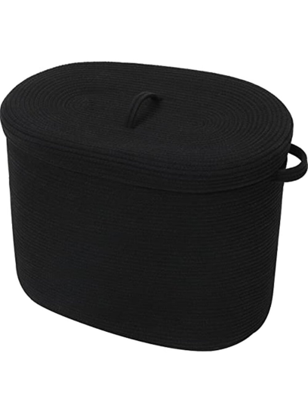 Extra Large Rectangular Rope Basket with Lid